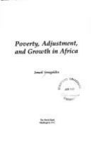 Poverty, adjustment, and growth in Africa /