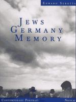 Jews, Germany, memory : a contemporary portrait /