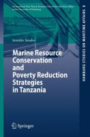 Marine Resource Conservation and Poverty Reduction Strategies in Tanzania.