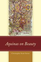 Aquinas on Beauty.