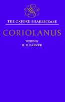 The tragedy of Coriolanus /