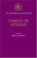 The life of Timon of Athens /