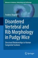 Disordered Vertebral and Rib Morphology in Pudgy Mice Structural Relationships to Human Congenital Scoliosis /