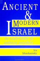 Ancient and modern Israel : an exploration of political parallels /