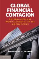 Global financial contagion : building a resilient world economy after the subprime crisis /