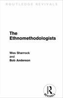 The Ethnomethodologists