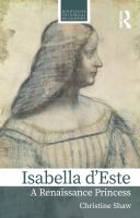Isabella d'Este : a Renaissance princess /