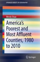 America’s Poorest and Most Affluent Counties, 1980 to 2010