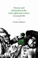 Finance and fictionality in the early eighteenth century : accounting for Defoe /