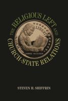 The Religious Left and Church-State Relations /