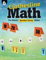 Clothesline math the master number sense maker /