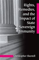 Rights, remedies, and the impact of state sovereign immunity