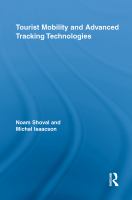 Tourist mobility and advanced tracking technologies