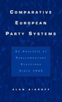 Comparative European party systems