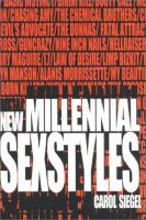 New millennial sexstyles /