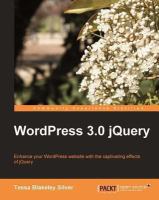 WordPress 3.0 jQuery.