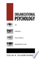 Organizational psychology in cross-cultural perspective