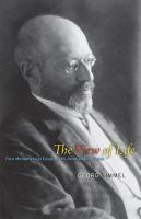 The view of life : four metaphysical essays, with journal aphorisms /