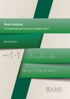 A comprehensive course in analysis /