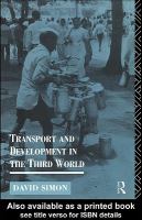 Transport and Development in the Third World.