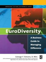 EuroDiversity.