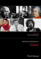 The Wiley Handbook of Genius.