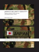 Japan's security identity from a peace state to an international state /