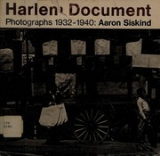 Harlem document : photographs 1932-1940 /