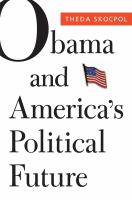 Obama and America's political future /