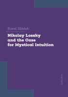 Nikolay Lossky and the case for mystical intuition /