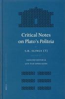 Critical notes on Plato's Politeia