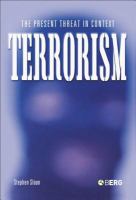 Terrorism the present threat in context /