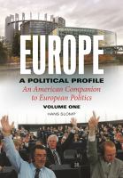 Europe, a political profile an American companion to European politics /