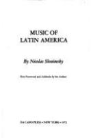 Music of Latin America. /
