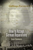 How to accept German reparations