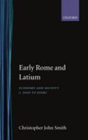 Early Rome and Latium : economy and society c. 1000 to 500 BC /