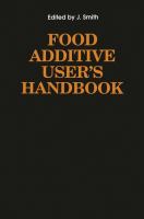 Food Additive User's Handbook.