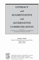 Literacy and augmentative and alternative communication