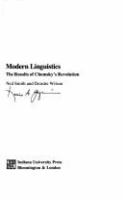 Modern linguistics : the results of Chomsky's revolution /
