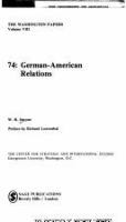 German-American relations /