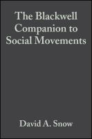 The Blackwell Companion to Social Movements.