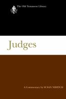 Judges, a commentary /