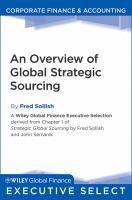 Strategic Global Sourcing Best Practices.