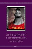 Men and Masculinities in Contemporary China.