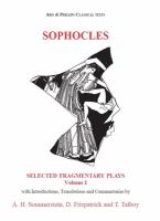 Selected fragmentary plays /