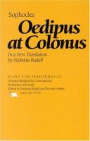 Oedipus at Colonus /