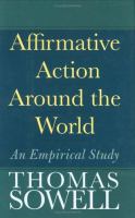 Affirmative action around the world : an empirical study /