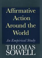 Affirmative Action Around the World : An Empirical Study.