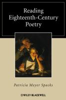 Reading eighteenth-century poetry /
