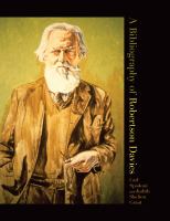 A Bibliography of Robertson Davies /